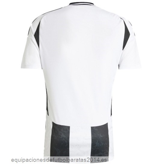 Nuevo Tailandia 1ª Camiseta Juventus 24/25 Blanco Negro Baratas